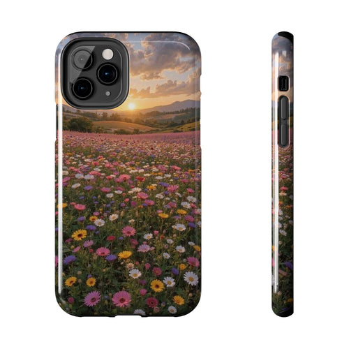 Flower themed phone case