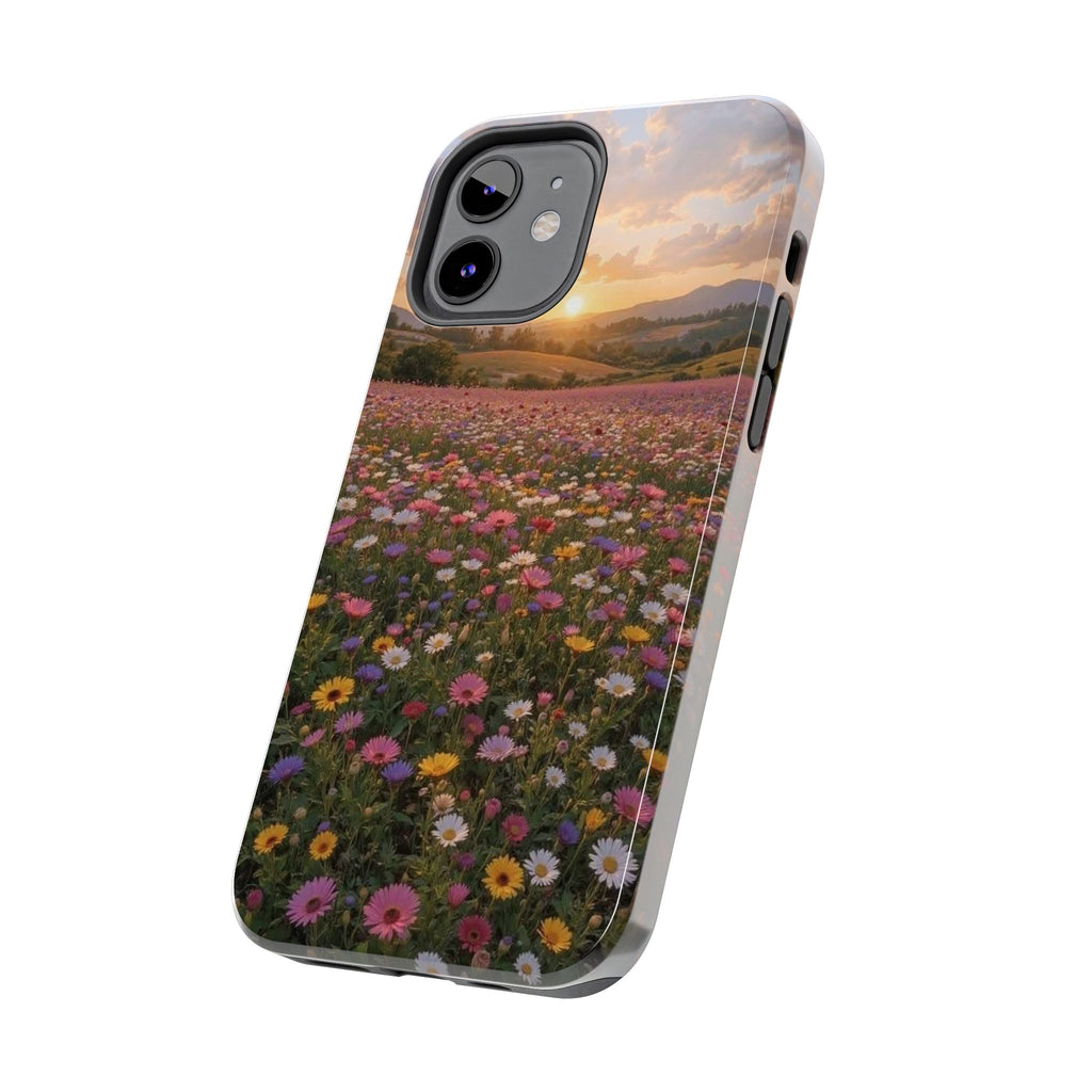 Flower themed phone case