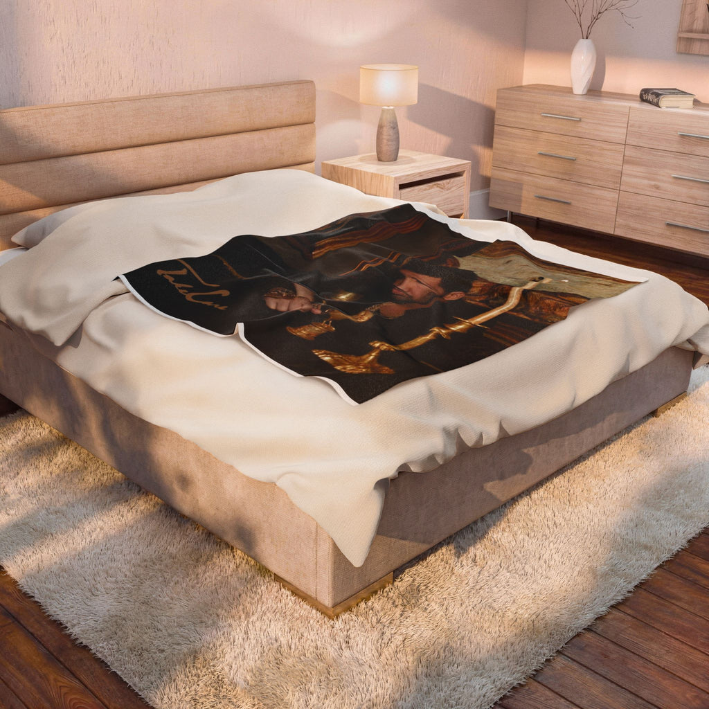 Drake album cover blanket