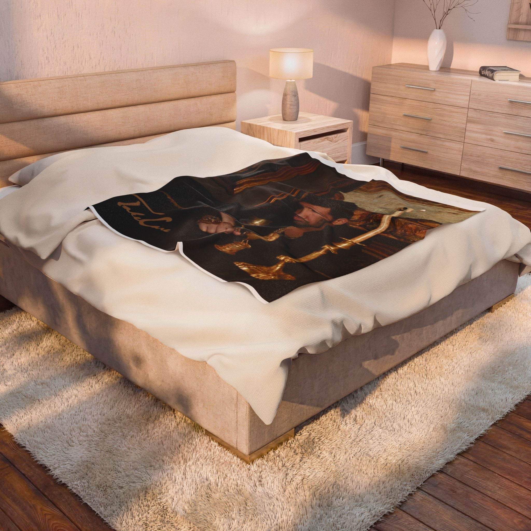 Drake album cover blanket