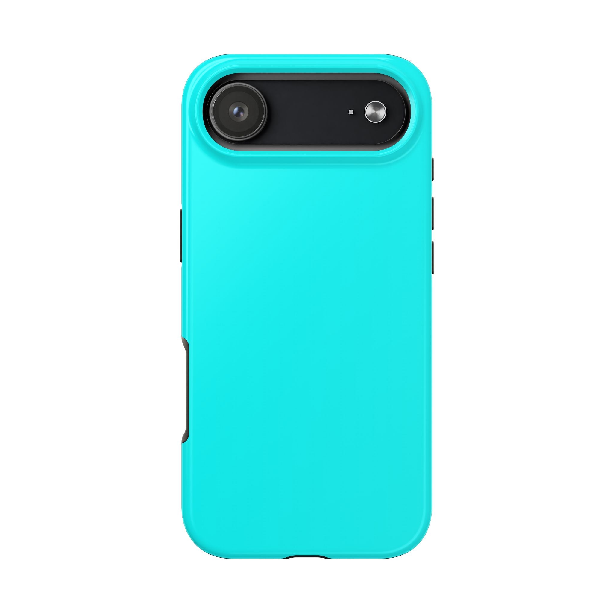 Cyan color phone case