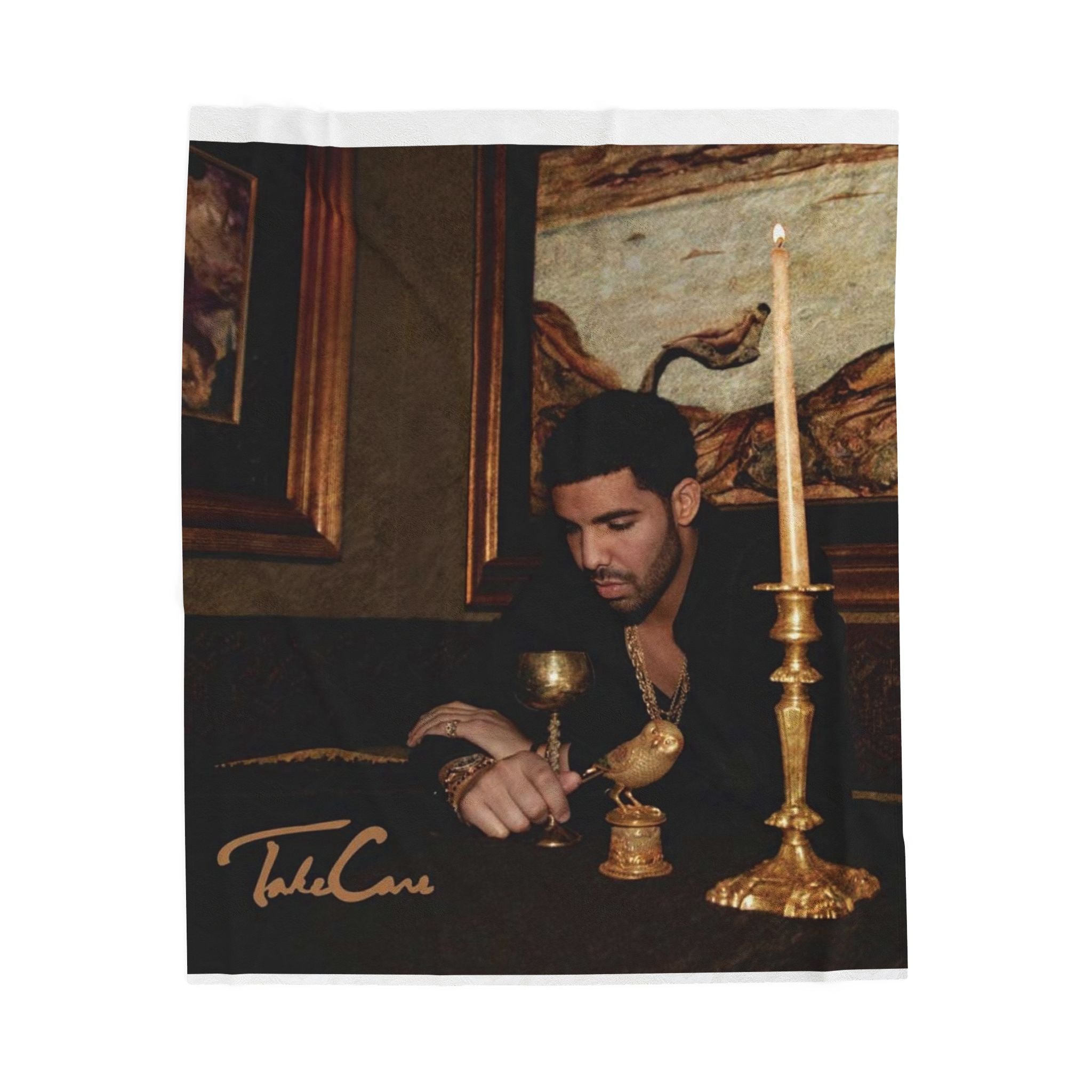 Drake album cover blanket